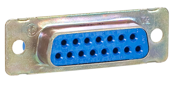 D-SUB CONNECTOR/Female, 15 pin