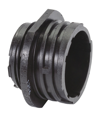 CIRCULAR CONNECTOR/28 position, size 17, free hanging mount, straight angle, threaded.