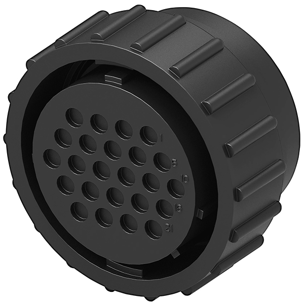 Series 1 CPC Connector Plug | Size 23 Shell, 24-Position, Free-Hanging, Nylon