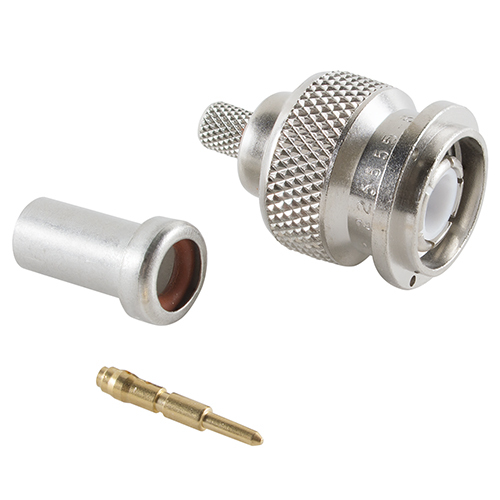 TNC Dual Crimp Straight Connector