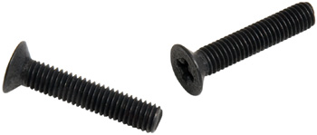 PHILLIPS FLAT HEAD SCREW/Black brass, 10-32, 3/4