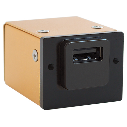 smartPower 250 USB Charging Port | Square Faceplate, Single USB & Apple Lightning™ Ports