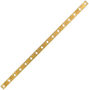 BUS BAR/10-32, 6 hole, for use with Terminal Blocks