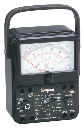 Simpson 260 Series 8 Analog Multimeter
