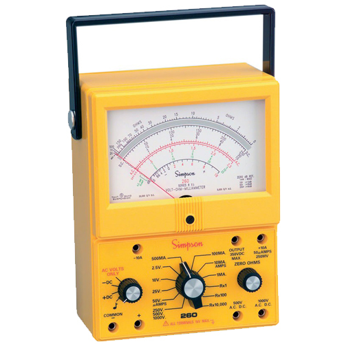 Simpson 260 Series 8XPI Analog Multimeter VOM