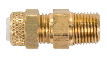 MALE CONNECTOR/BRASS/1/4