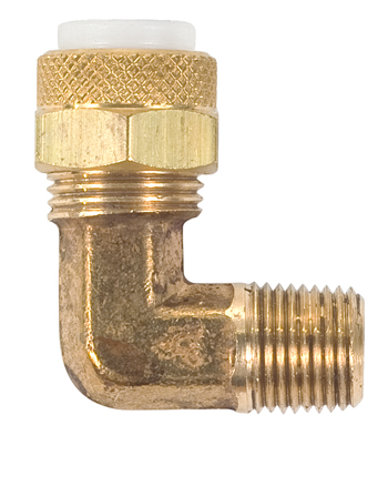 MALE ELBOW/BRASS/3/8