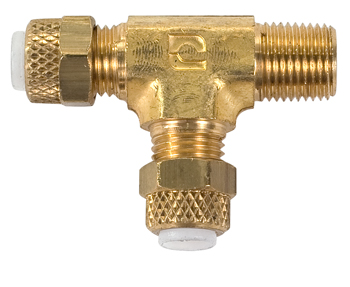 MALE RUN TEE/BRASS/1/4