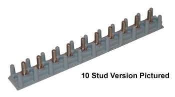 TERMINAL BLOCK/8-32, 12 stud