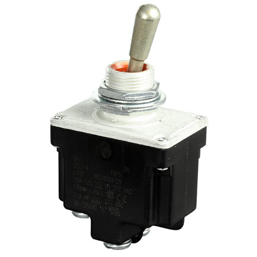 TL Series Micro Toggle Switch | DPST, OFF(MOM)-ON
