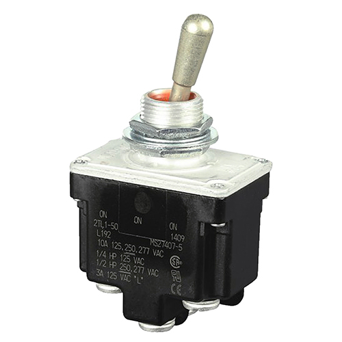 TL Series Micro Toggle Switch | DPDT, ON(MOM)-ON-ON