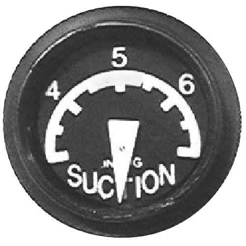 1-inch Gyro Suction | 3-7 in hg, FAA PMA