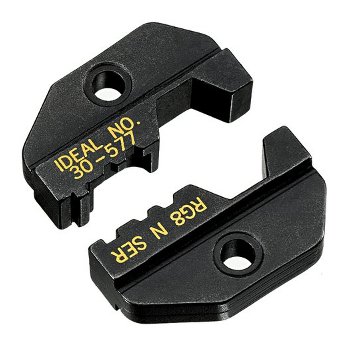 DIE SET/For RG8, N-Series BNC, CRIMPMASTER Crimp Tool Frame 30-506. Interchangeable dies. 