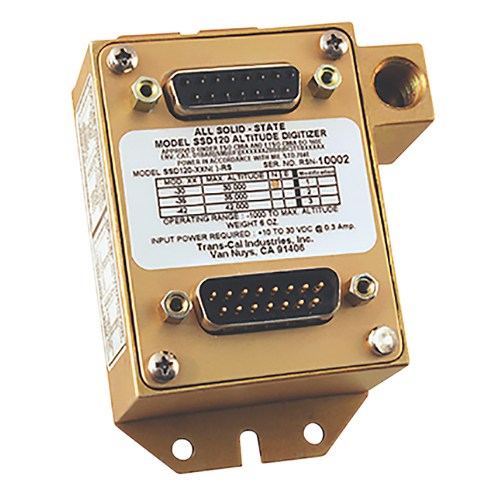 SSD120 Nano Altitude Encoder | 5 Asynchronous RS-232 channels, Extended Temperature, 30,000 ft