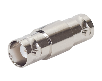 RF ADAPTER/BNC female jack to BNC female adapter, 50 ohm
