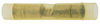 PIDG Butt Splice Connector | 12-10AWG, Yellow Translucent
