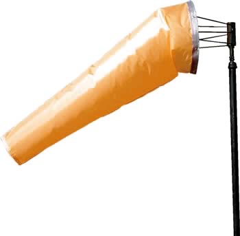 WINDSOCK/36 X 144/ORANGE