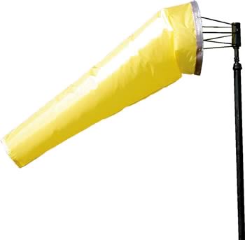 WINDSOCK/36 X 144/YELLOW