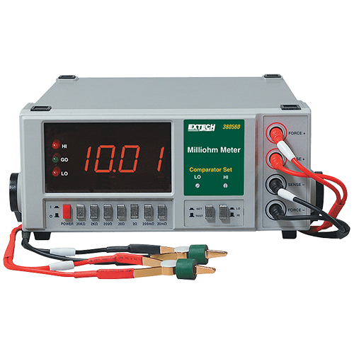 High Resolution Precision Benchtop Milliohm Meter | 110VAC