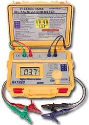 MILLIOHM METER WITH NIST CERT
