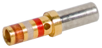 CONTACT SOCKET/For 20 gauge wire. Sealed, gold plated. M39029/22-192