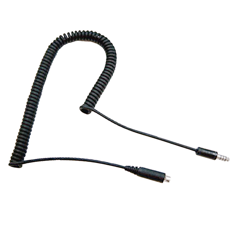 Helicopter Plug Adapter, Cord Assembly | Coil Cord, 5ft, U-174/U plug