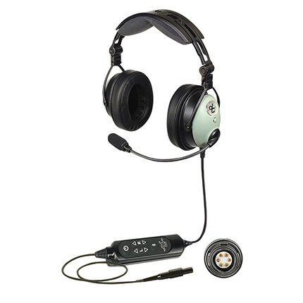 DC One-XP Aviation Headset | Bluetooth, Hybrid ENC, 6 Pin Plug
