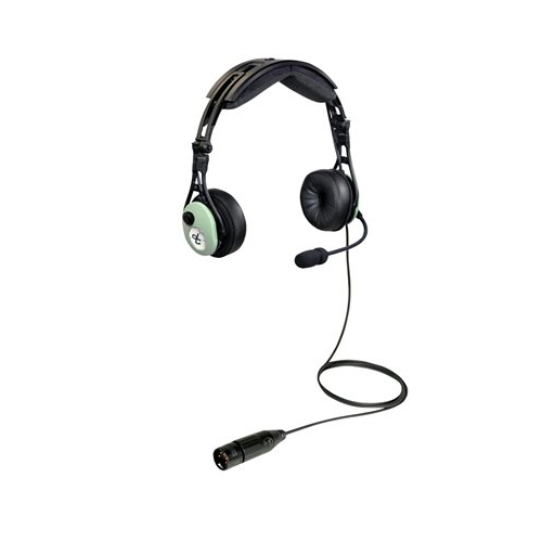 DC PRO-2 Aviation Headset | Dual Ear, 5-Pin XLR, Passive