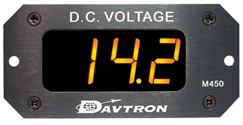 Model 450A Digital Voltmeter | Amber LED Display, Remote Sensing