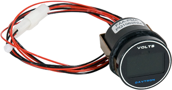VOLTMETER/1.25 Round Mount. - 451