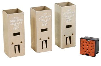 MOUNTING SLEEVE KIT/For use with M39029/22-192. Includes: 3 ea. mounting sleeves, connector block and .100 panel spacer: .063, .090, .125 (3 sizes, 1 size ea.)