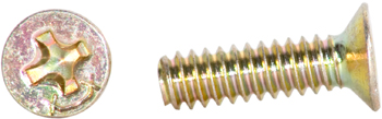 PHILLIPS COUNTERSUNK SCREW/Alloy steel, 6-32, 1/2