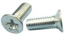 PHILLIPS COUNTERSUNK SCREW/Alloy steel, 6-32, 9/16
