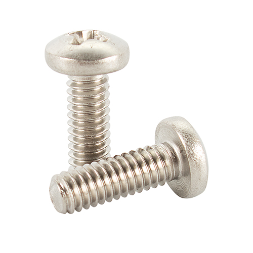 MS51957-45 Pan Head Machine Screw | 8-32 Thread, 1/2-inch Length, 0.322-inch Phillips Head