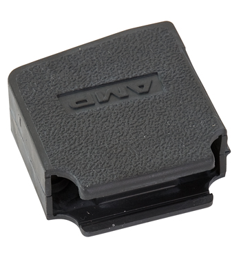 CABLE CLAMP/D connector, 25 position, 3 (B) shell size, thermoplastic material, 10.67 mm cable diameter. ROHS compliant.