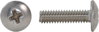 PHILLIPS TRUSSHEAD SCREW/Stainless steel, 8-32, 5/8