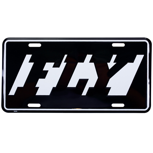 "FLY" Aluminum License Plate