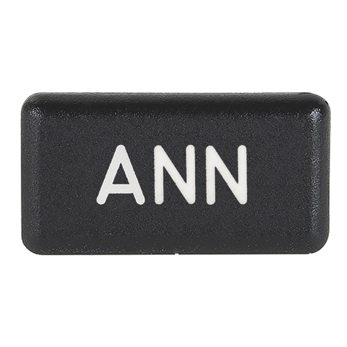 Horizontal Legend Cap | ANN