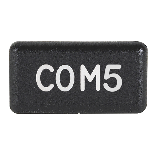 Horizontal Legend Cap | COM5