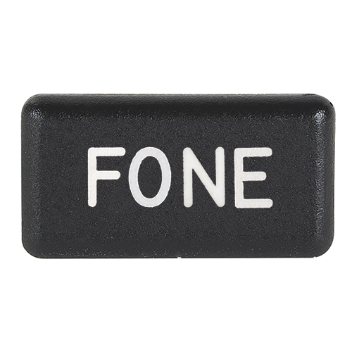 Horizontal Legend Cap | FONE