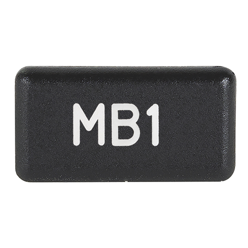 Horizontal Legend Cap | MB1