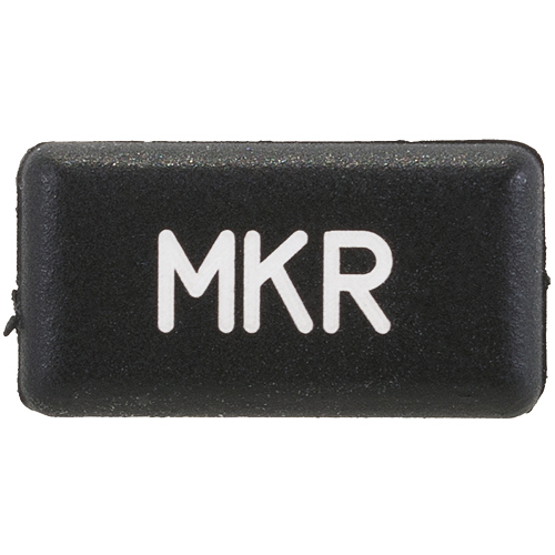 Horizontal Legend Cap | MKR