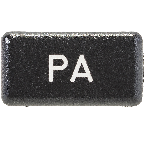 Horizontal Legend Cap | PA