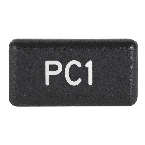 Horizontal Legend Cap | PC1