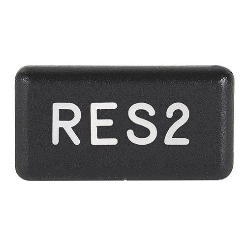 Horizontal Legend Cap | RES2