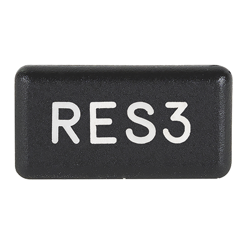 Horizontal Legend Cap | RES3