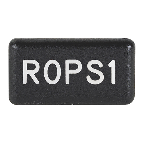 Horizontal Legend Cap | ROPS1