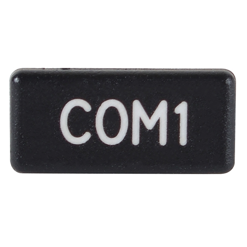 Horizontal Legend Cap | COM1