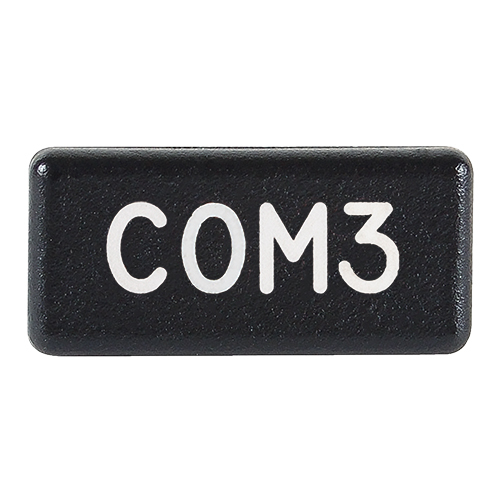 Horizontal Legend Cap | COM3