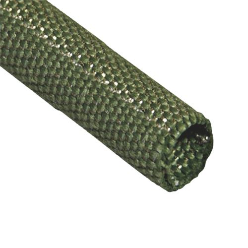 Roundit® 2000 NX Self-Wrapping Wire Sleeving | High Temperature, 3/16in, Olive Green